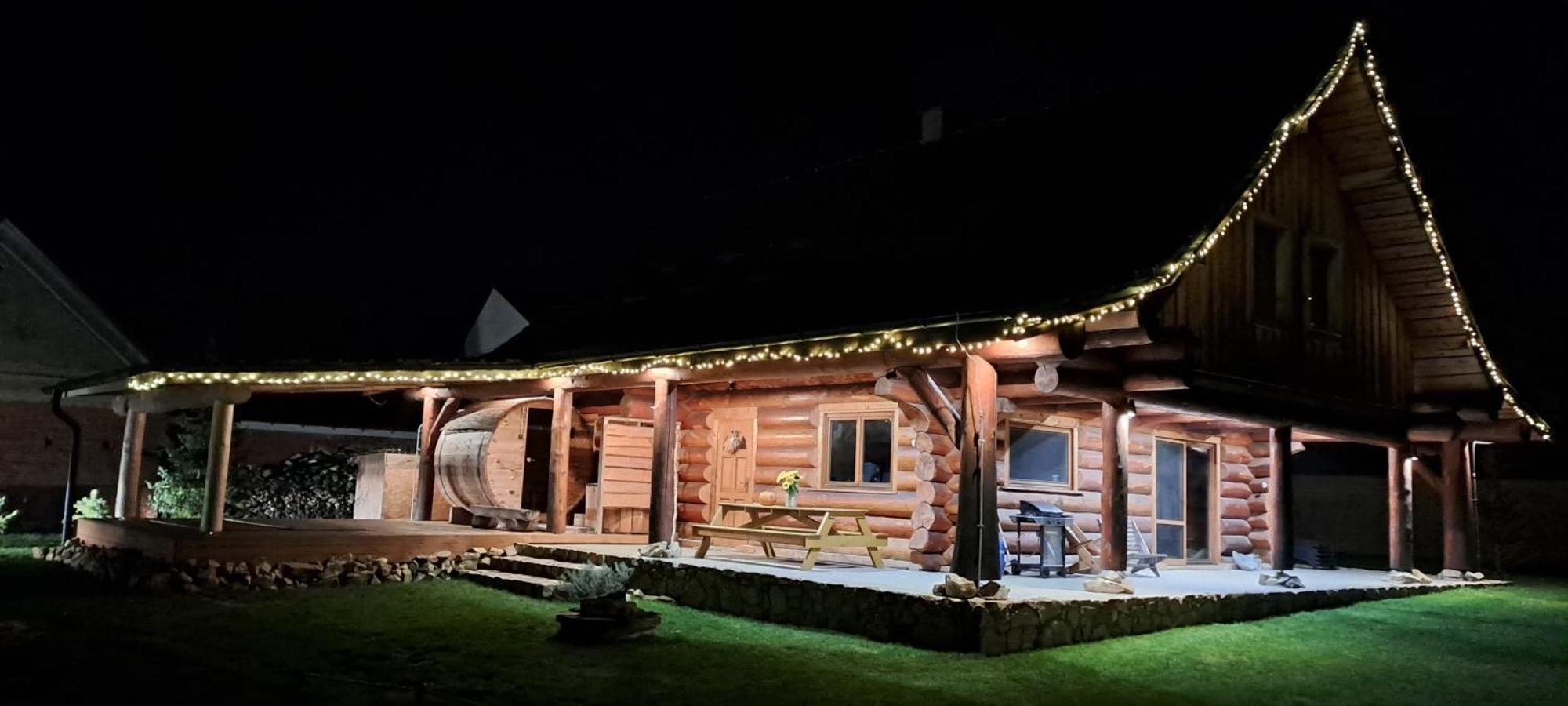 Wellness Srub U Holubu Villa Malsice Exteriör bild