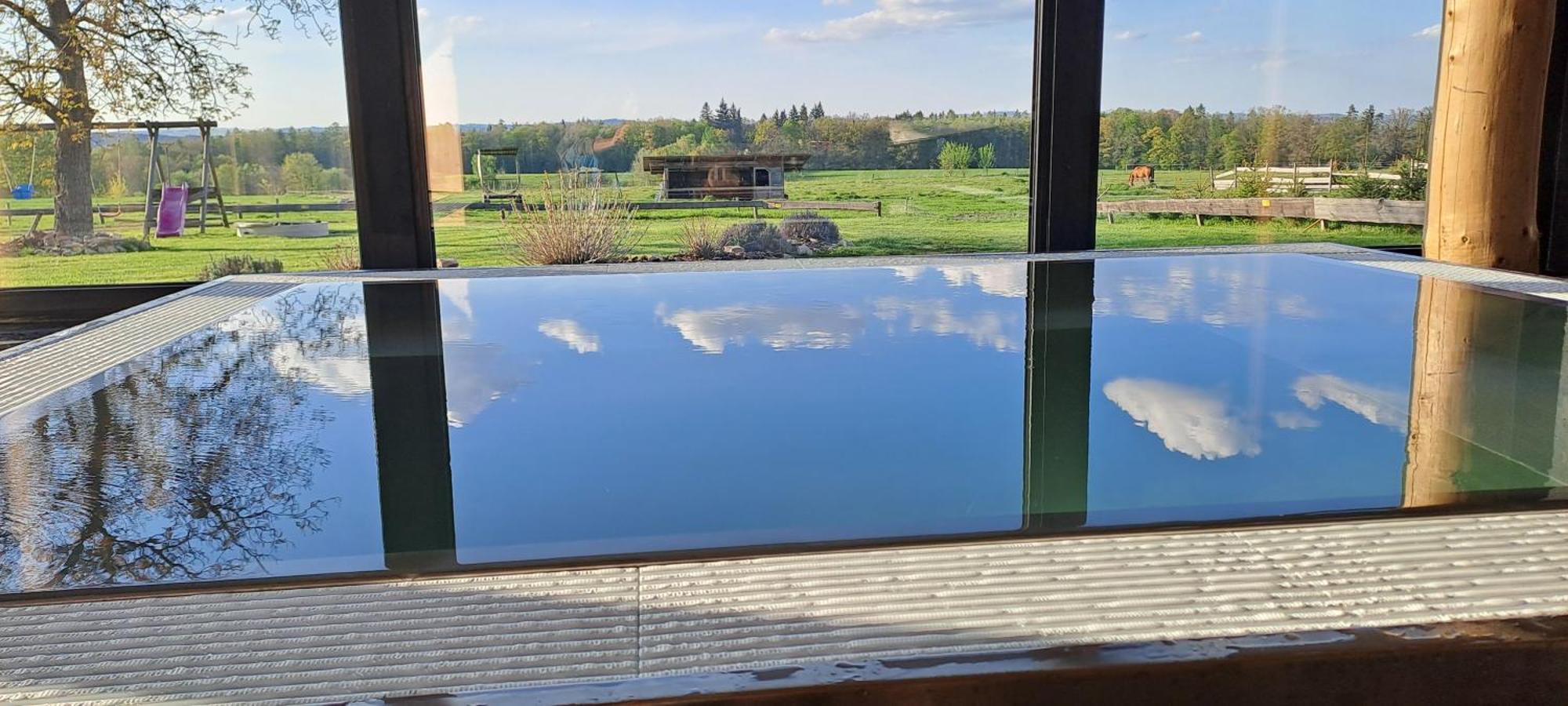 Wellness Srub U Holubu Villa Malsice Exteriör bild