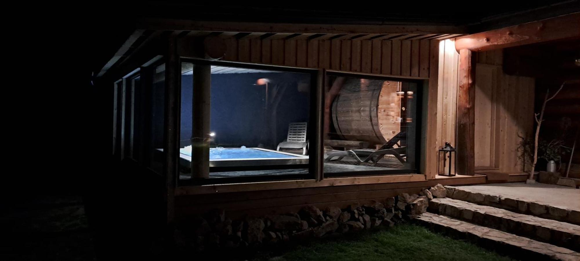Wellness Srub U Holubu Villa Malsice Exteriör bild